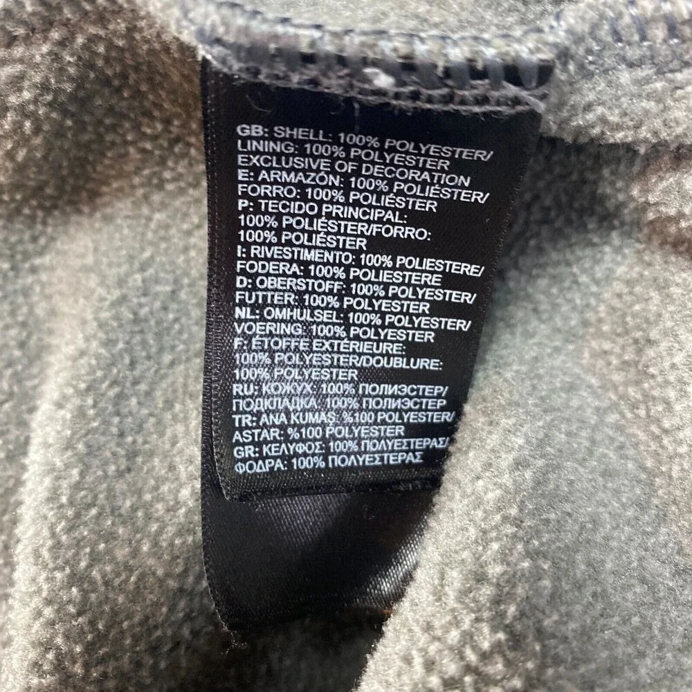 The‎ North Face Jacket Womens Small Khumbu Grey Fleece Hiking Camping Outdoors